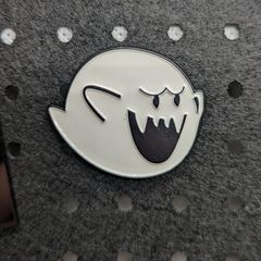 King boo Mario enamel pin
