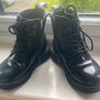 Girls faux leather boots size 31 Image 2