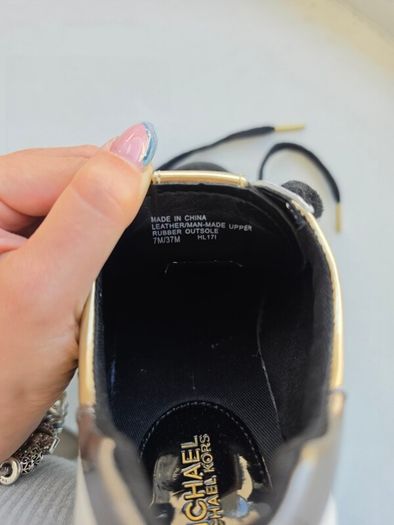 Michael Kors Leather Allie Trainers