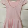 5-6 Y Light Pink Girls Short Sleeve Skirted Leotard Image 5
