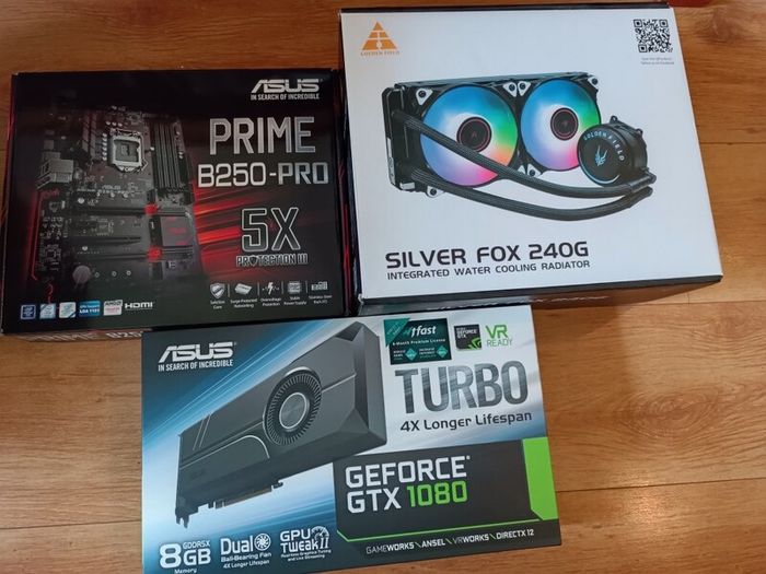 Complete PC Setup (No Peripherals) - i7 / GTX 1080 / 1TB Storage + 27" Curved Monitor