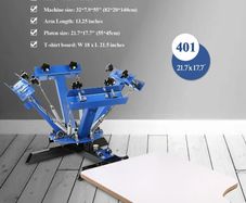4 Color1 Station Silk Screen Printing Machine Screen Printing Machine Shirt Prin
