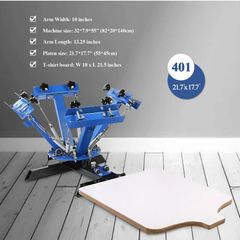 4 Color1 Station Silk Screen Printing Machine Screen Printing Machine Shirt Prin