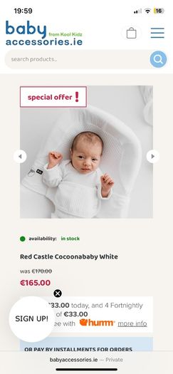 Cocoonababy Redcastle