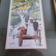 Irish Artist John Dixon Print "Good Morning! Maidin Bhrea!"