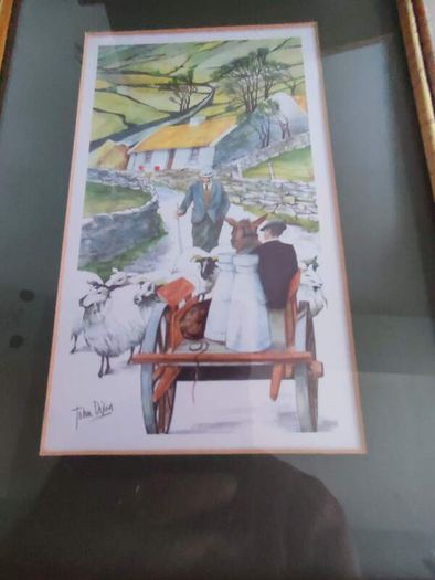Irish Artist John Dixon Print "Good Morning! Maidin Bhrea!"