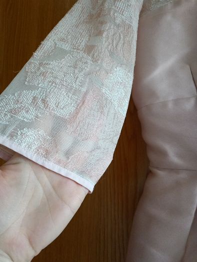 New Designer Niamh O Neill boutique champagne dusky pink dress 8 occasion for wedding confirmation communion