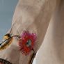 Wear-It Boho Faux Suede Floral Top Sz 2 (Fit 12-14 UK) - Bnwot Image 8