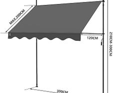 Patio Telescopic Awning