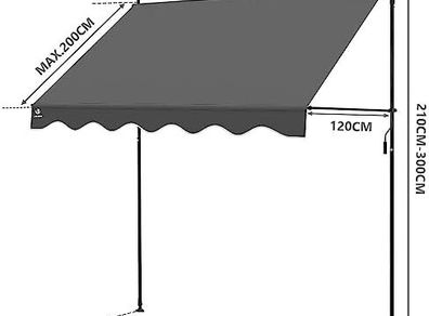 Patio Telescopic Awning