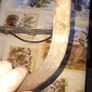 Beautiful Antique Forged Iron and Sliding Brass Trivet Post Available or Collection on all my Ads Image 5