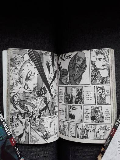 Manga books Attack on Titan