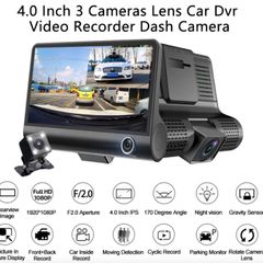 Brand New 1080P Car DVR 4.3 inch Lens Dash Cam Front and Rear Video Recorder Camera G-sensor