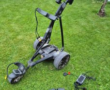 FW3 Electric Golf Trolley Frame Only, Fully Working and Umbrella Holder