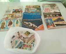 Brooke bond tea cards books x 14 and loose cards
