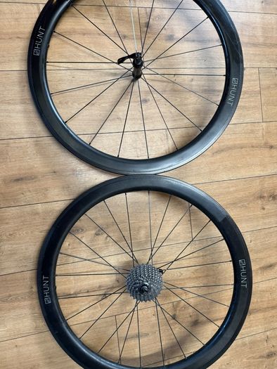 hunt 50 carbon wide aero wheelset