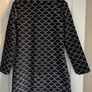 Black with White Dressy Coat    Atmosphere     New with tags    Size 10 Image 4