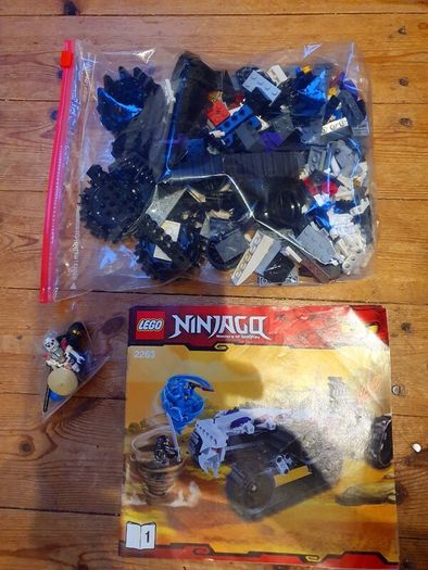 Lego Ninjago 2263: Turbo Shredder (2011) 100% Complete (NO BOX)