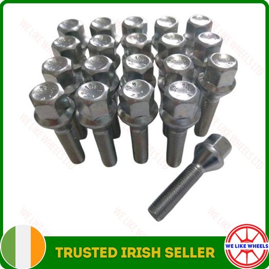 20 x New Extended BMW 5 Series Wheel Bolts (45mm) J20 - Delivery