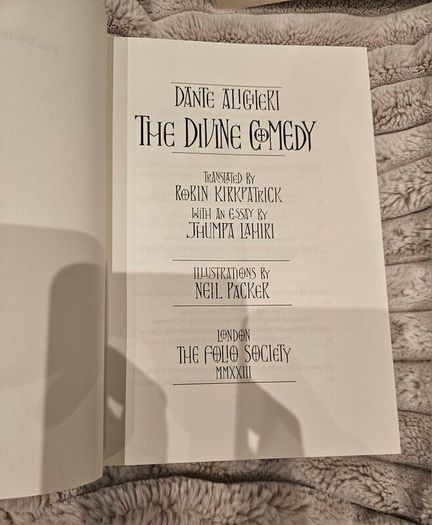 The Divine Comedy - Dante Alighieri - Folio Society Excellent Condition