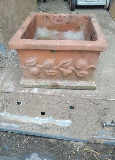large clay planter