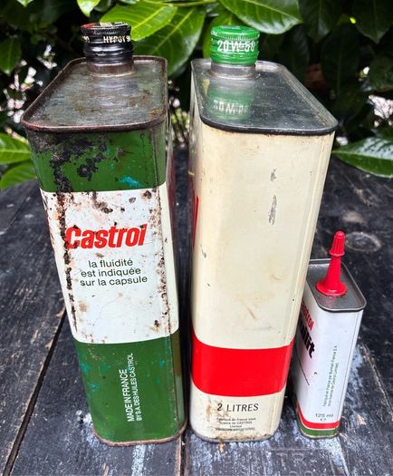 Castrol Oil Tin Collection