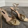 Mango Gold Heels Image 9
