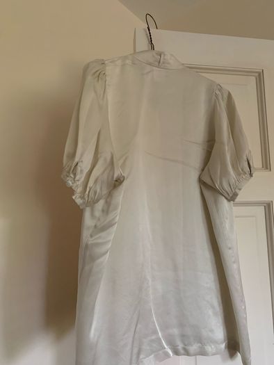 Paul & Joe sister silk oyster coloured blouse size 1 - UK 10