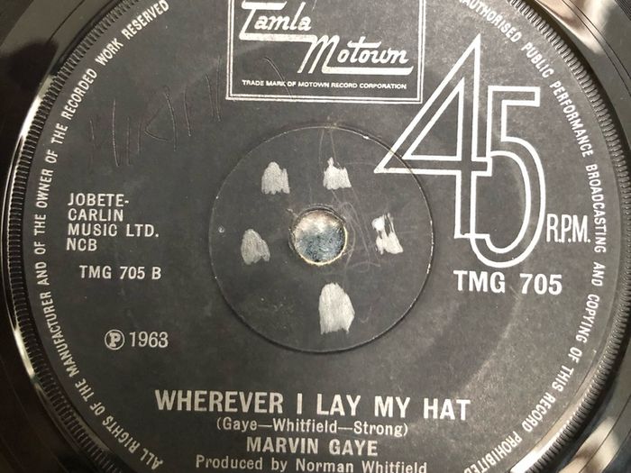 Marvin Gaye - Too Busy Thinking About My Baby (1969) 7"