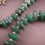 Vintage Tire Shape Jade Beaded Necklace Image 7