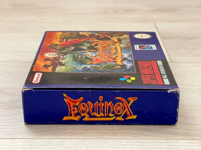Equinox for Nintendo SNES - Boxed - Rare