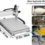 4axis Cnc Router 6040 Machine Tool 6063 Industrial Aluminum Durable Cutter Image 6