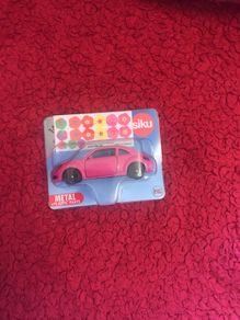 Toy car - brand new pink Volkswagen Beetle