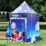 Play Tent Unique Space Tent for Indoor and Outdoor Fun, Portable Pop Up Play Rocket Tent Foldable Playhouse with Carry Bag, Gift for Kids (FREE POSTAGE) Image 3