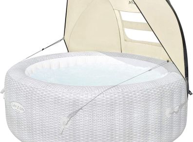 Hot Tub Canopy Cover for Weather and Sun Shelter, Hot Tub Accessories, Fits Most Lay Z Spa Models, Multicolor, 109.0 cmX183.0 cmX94.0 cm
