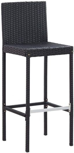 _Garden Furniture Set 4  high chairs and a table