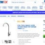 Tivoli Chrome Kitchen Sink Mixer Tap | Single Lever Image 4