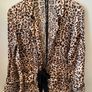 TOPSHOP Petite Animal Print Wrap Pyjama Shirt Size 10! Image 6
