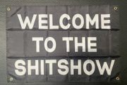 Funny man cave Flag