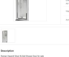760mm Bifold Shower Door