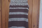 Phase Eight brown and cream lace dress (free post)