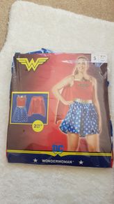 Wonder Woman Fancy Dress Outfit  - Ladies (or older child) - NEW