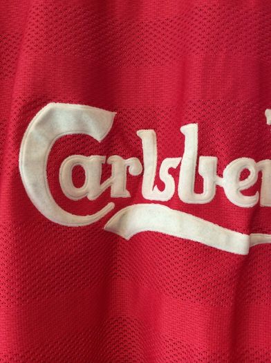 Liverpool Jersey. Official Reebok Mens Home Jersey Season 1998-2000.Original From The Time. Not A Modern Remake.