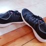 Black Canvas Shoes - Size 7 Image 2