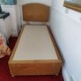 single bed base with head board to match Image 4