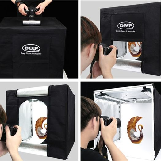 DEEP Professional LED Photo Studio Light Box (Small Size)