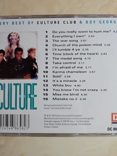 Culture Club CD - The Very Best Of