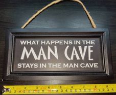 Man Cave - Signage