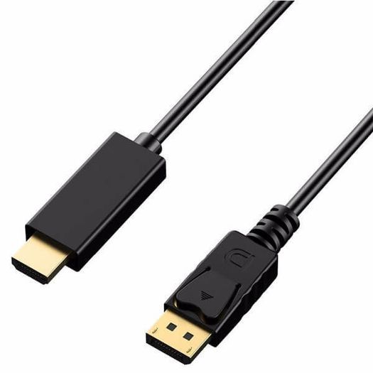 1.8M DisplayPort DP To HDMI Cable Adapter For Lenovo Dell HP Asus Laptop PC New - FHT10CAB