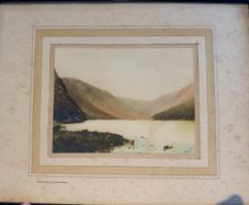 framed vintage print- Upper Lake, Glendalough